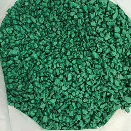 Щебень декоративный зелёный