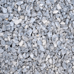 Щебень декоративный серо-голубой