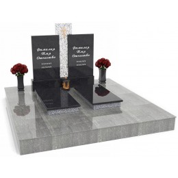 Двойной комбинированный памятник ДПГ-714
